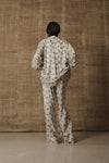 Mutedance 25 Spring/Summer Silk Bouquet Top Jacket MD-MD25SS126-HOARY MD25SS125